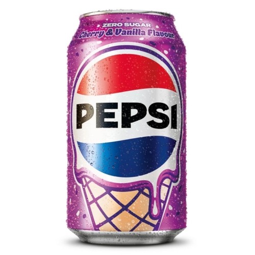PEPSI ZERO SUGAR CHERRY & VANILLA 330ml